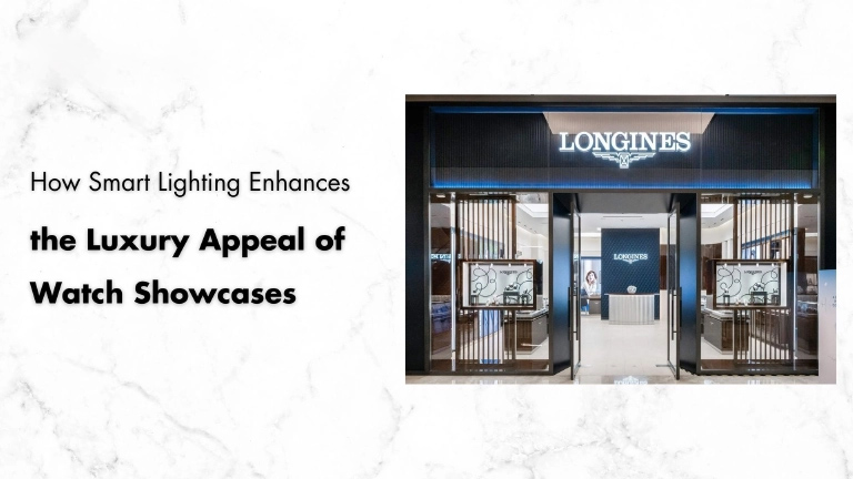How Smart Lighting Enhances the Luxury Appeal of Watch Display Cabinets？