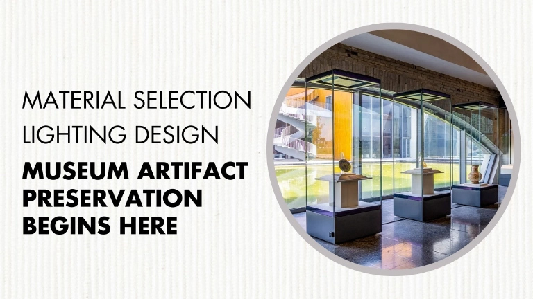 Material Selection + Lighting Design: Museum Artifact Preservation Begins Here