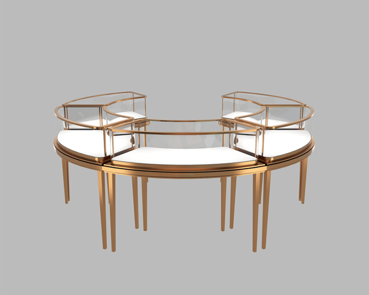 GF Showcase Ultra clear glass custom watch showcase display countertop jewellery display