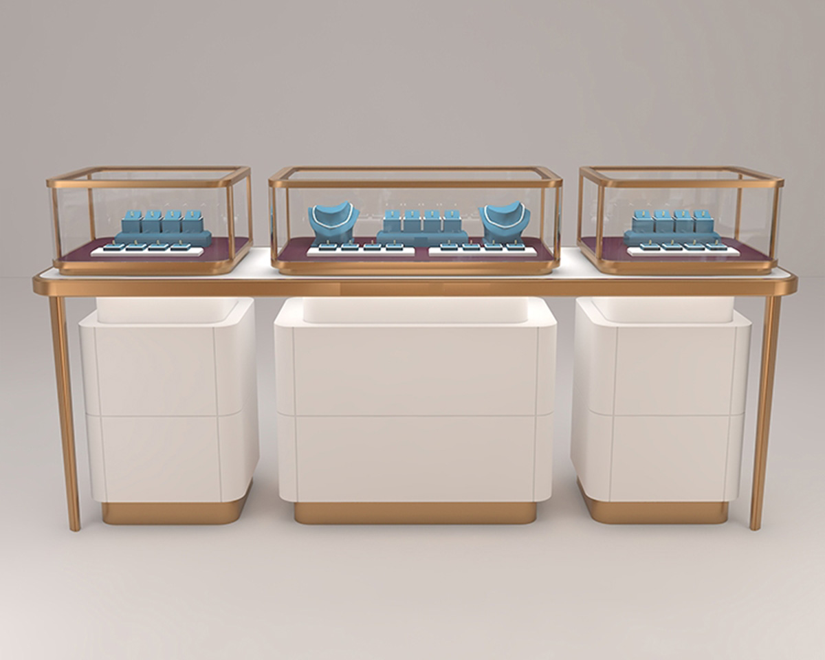 GF Display Showcase Luxury Jewelry Watch Showcase Customization