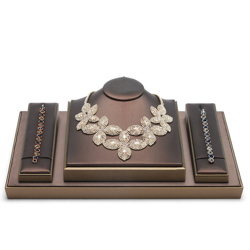 Rings, earrings,  necklaces, pendants, jewelry window display racks