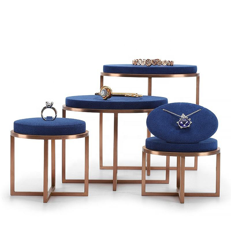 Rings, earrings,  necklaces, pendants, jewelry window display racks