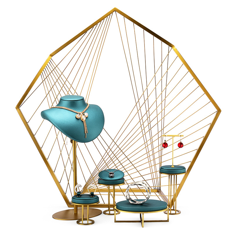 High-end display jewelry pieces